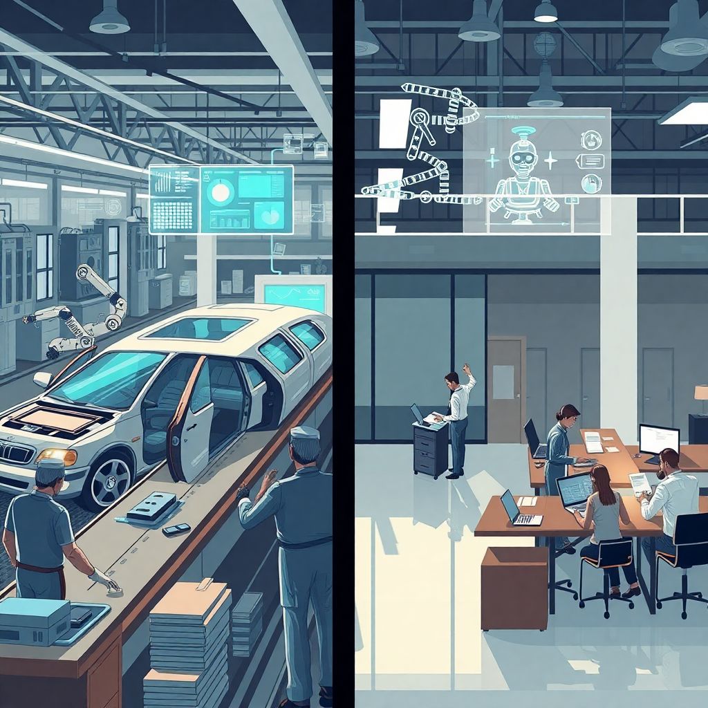 Как автоматизация и ИИ меняют рынок труда: макроэкономический взгляд