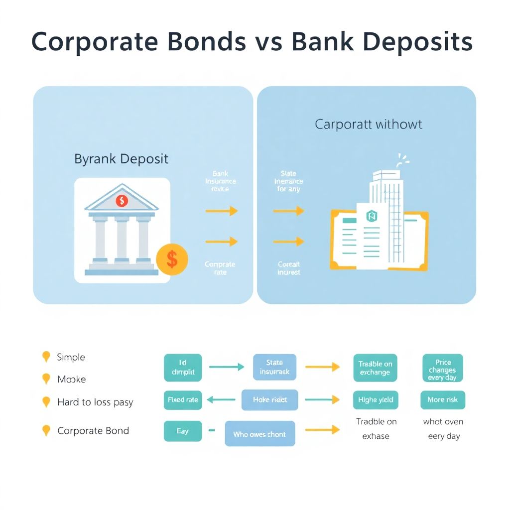 Корпоративные облигации вместо вклада: риски и скрытые возможности